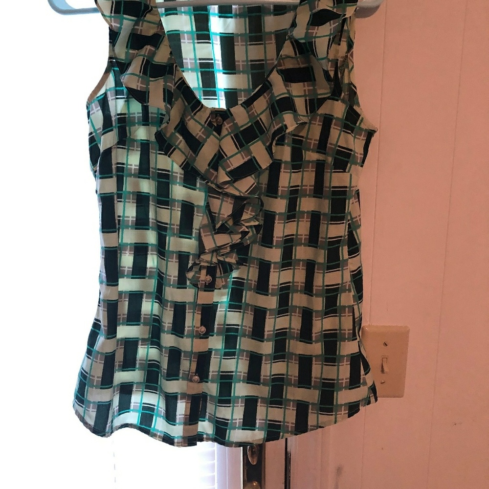 Banana Republic Green Blouse